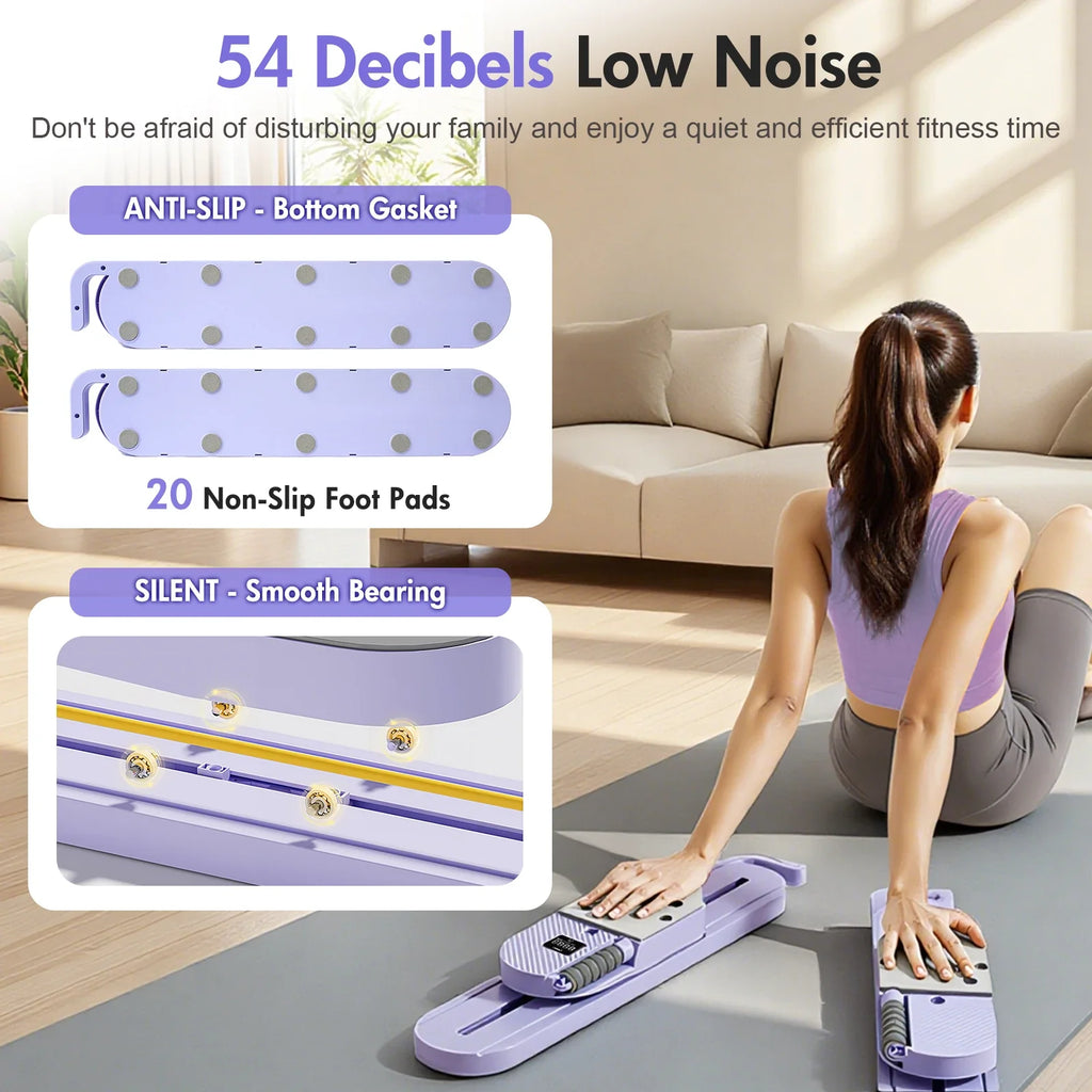 Portable Pilates Ski Board Trainer