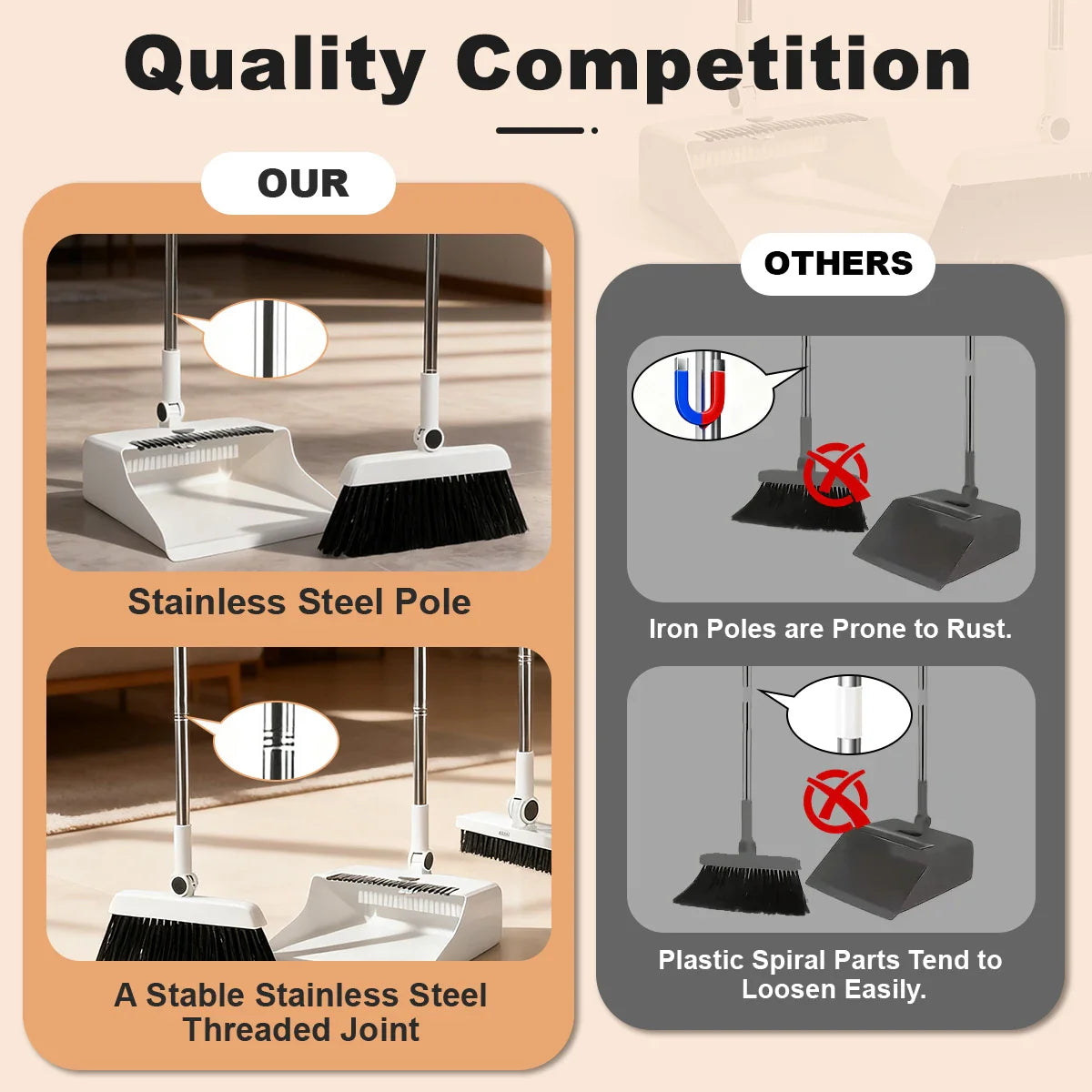 Perfect Sweep Broom Set