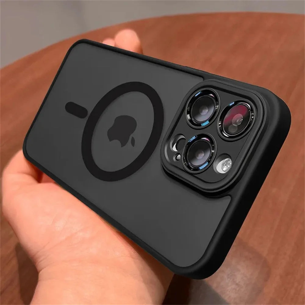 Matte Lens Protection MagSafe Case
