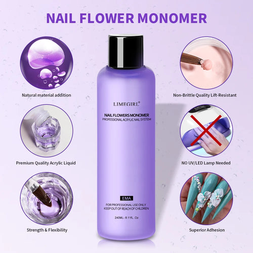 Crystal Strong Acrylic Nail Monomer