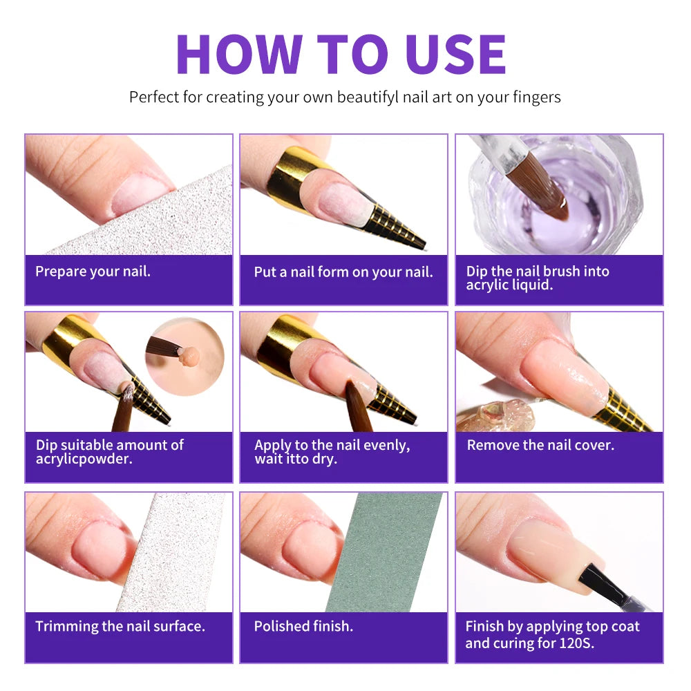 Crystal Strong Acrylic Nail Monomer