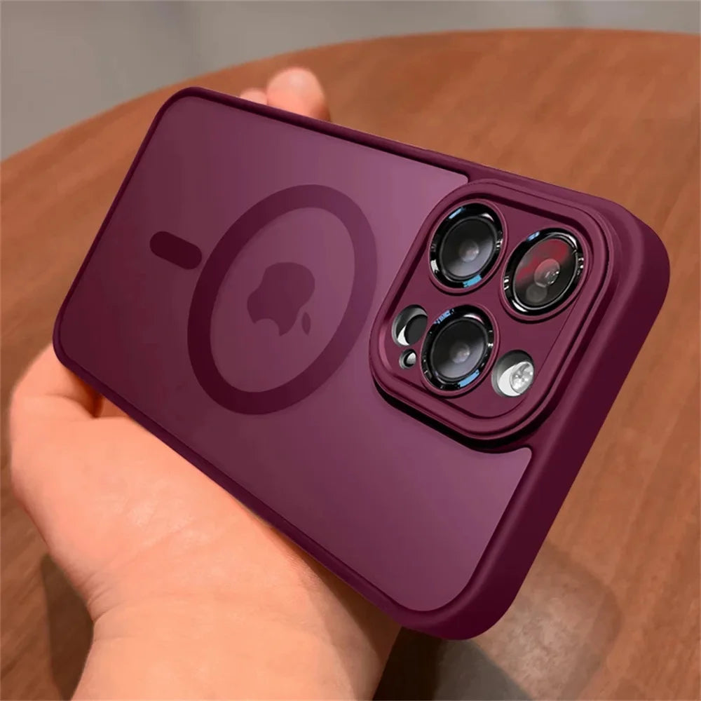 Matte Lens Protection MagSafe Case
