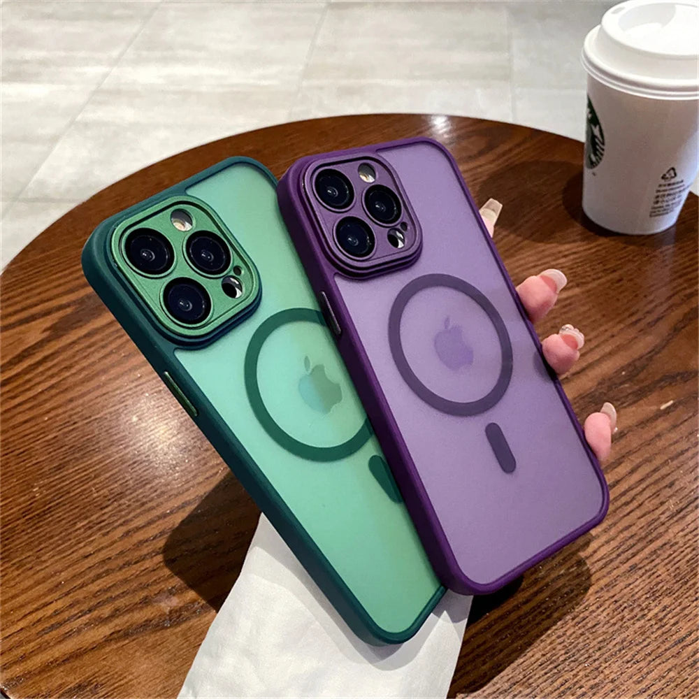 Matte Lens Protection MagSafe Case